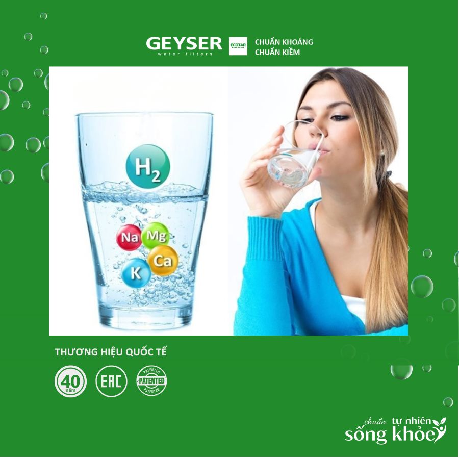 Bổ sung khoáng từ nước uống – giải pháp tự nhiên