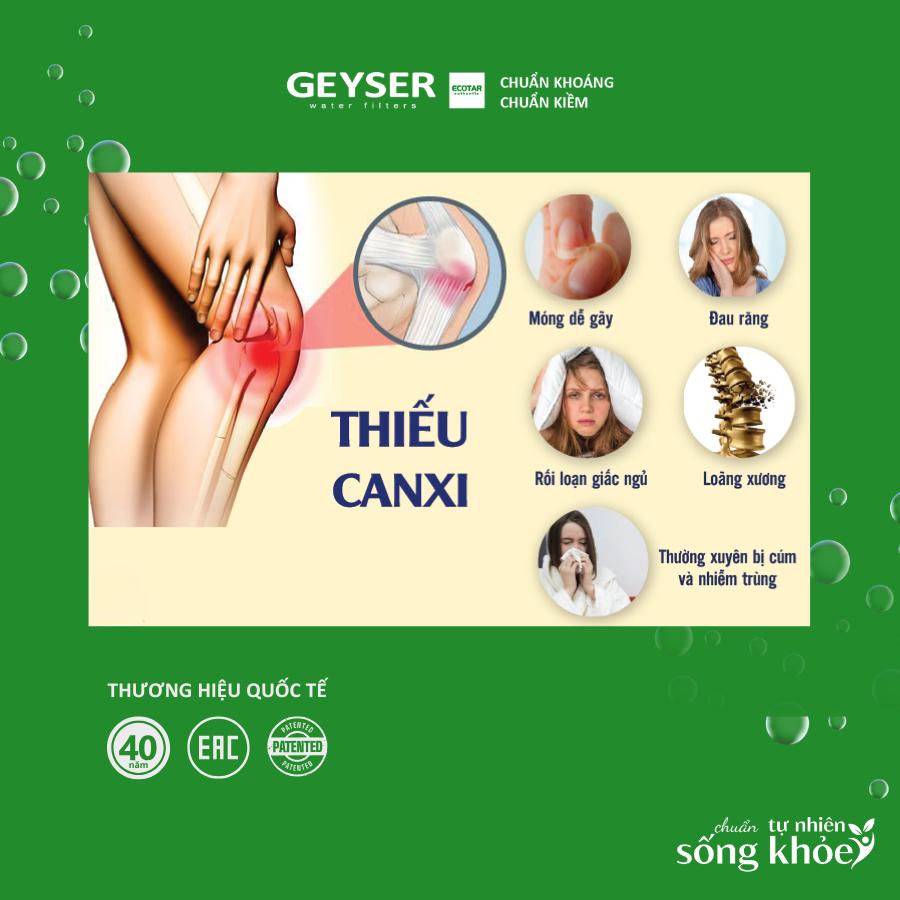 Dấu hiệu thiếu Canxi (Calcium)