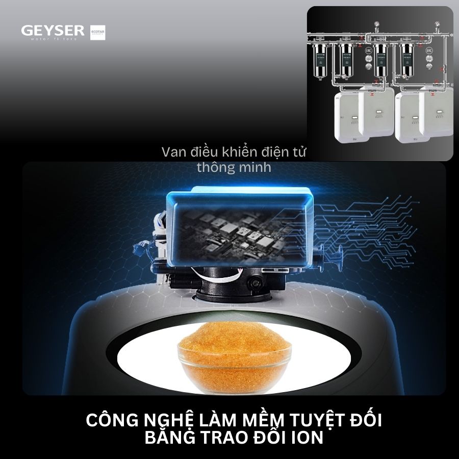 Lọc tổng đầu nguồn cho căn hộ Penthouse Geyser Ecotar 4F4Ss 5