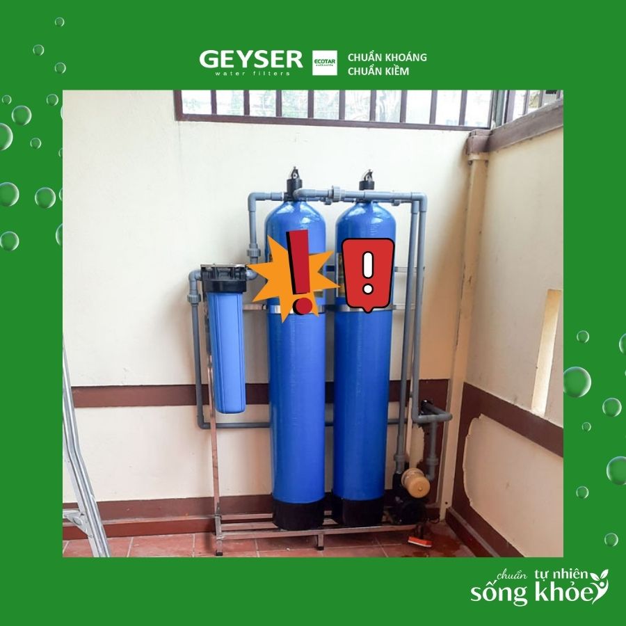 Căn hộ chung cư thường không có đủ diện tích để lắp lọc tổng đặt sàn, đặc biệt là các hệ lọc tổng kích thước lớn