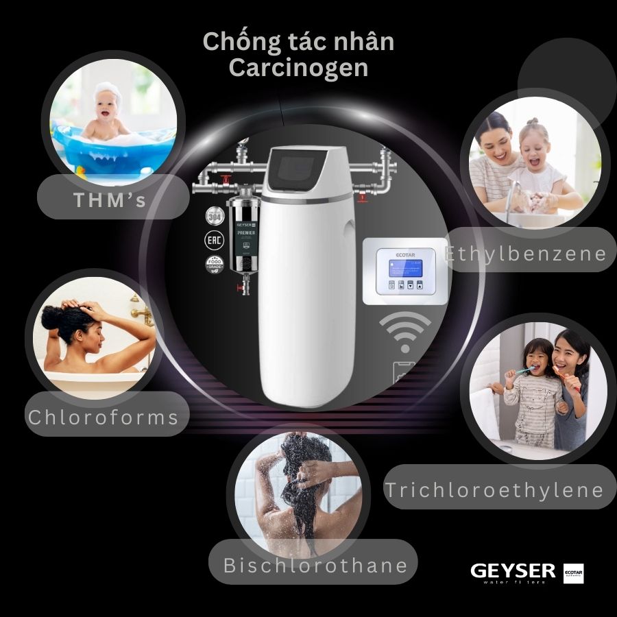Hệ thống lọc tổng đầu nguồn gia đình tích hợp wifi thông minh Geyser Ecotar 1F10S Smart 3