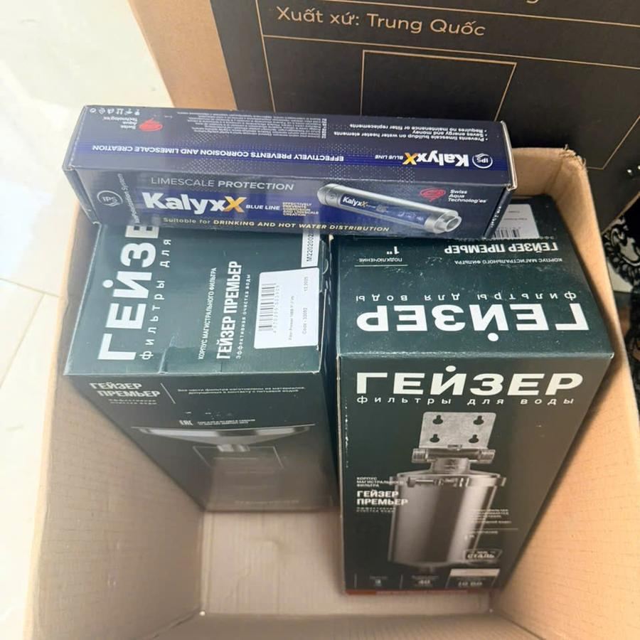 Lọc tổng Geyser cho căn hộ gia đình cần xem đồng thời lưu lượng, áp lực và khả năng bảo trì.