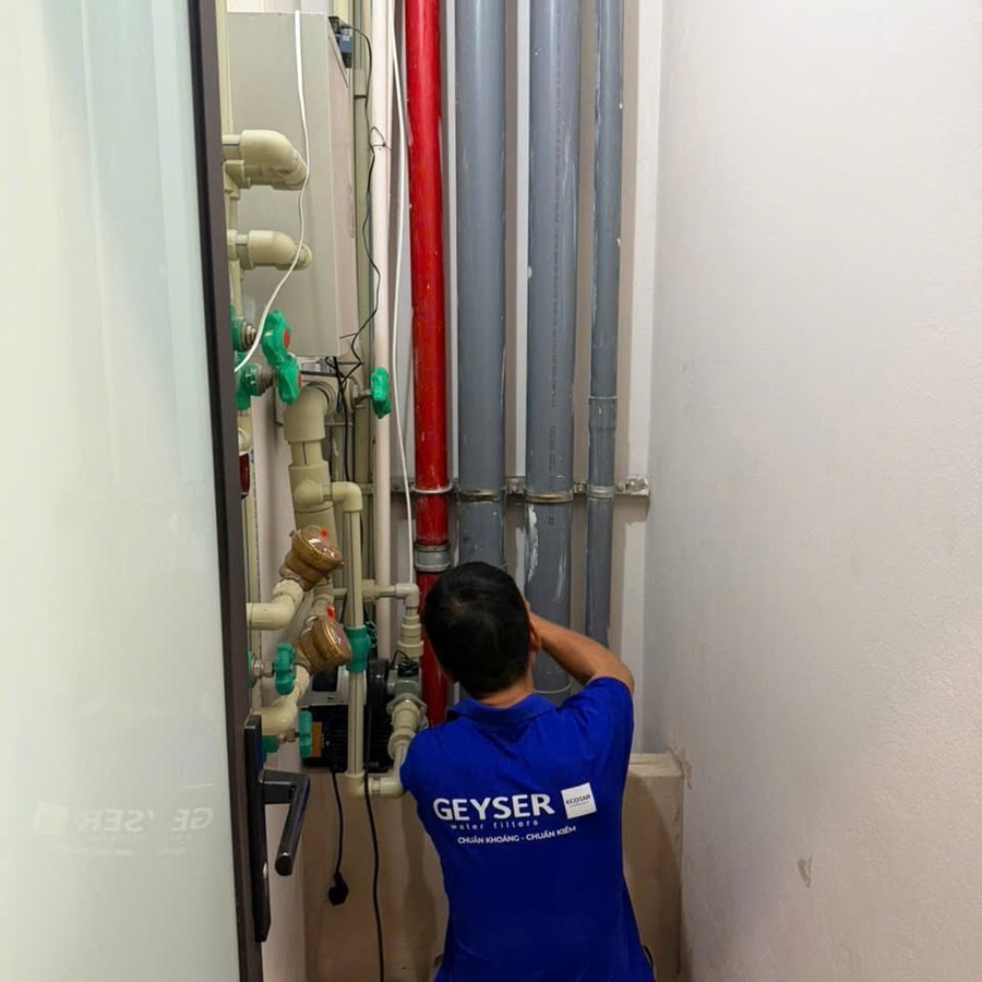Lắp đặt lọc tổng Geyser tại Celadon City nên ưu tiên thẩm mỹ và khả năng bảo trì lâu dài.