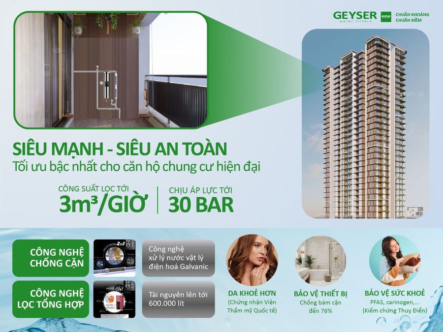 Lọc tổng nên lắp ở đâu? Cách chọn vị trí trong nhà