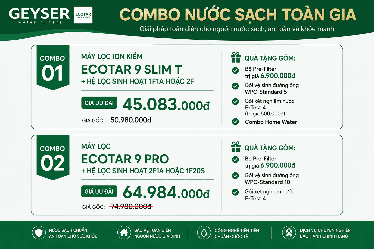 Khuyến mãi tháng 8: Trao nước sạch, gửi yêu thương cùng Geyser - 2 Khuyến mãi tháng 8: Trao nước sạch, gửi yêu thương cùng Geyser - 2
