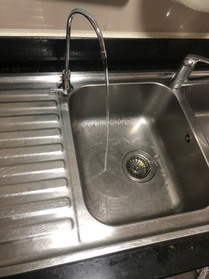 Vòi nước uống riêng trên bồn rửa dùng cùng máy lọc nước Geyser Ecotar Lux